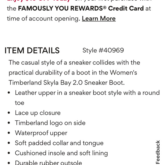 Timberland Ladies size 6 Tan canvas w brown leather. - Picture 8 of 10